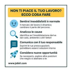 lavoro non piace 