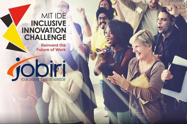 Jobiri tra i finalisti del premio Inclusive Innovation Challenge del MIT