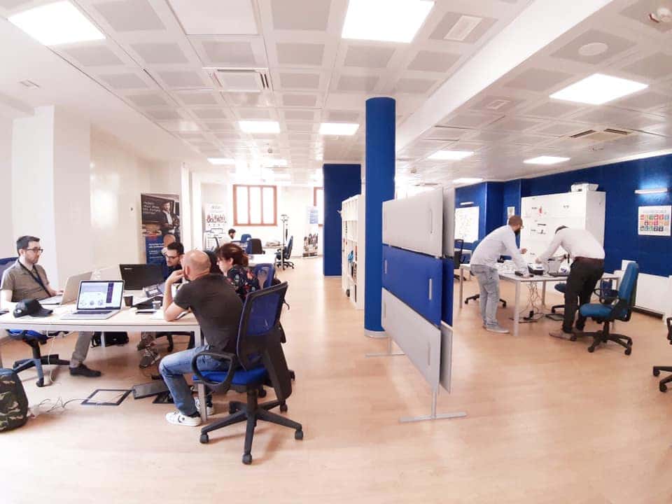 spazio coworking negli uffici di jobiri a milano