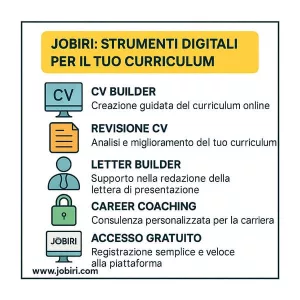 strumenti digitali cv