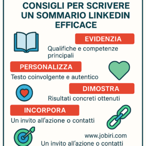 checklist sommario linkedin