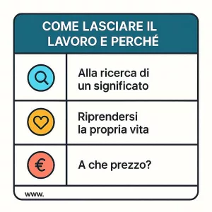 come lasciare il lavoro