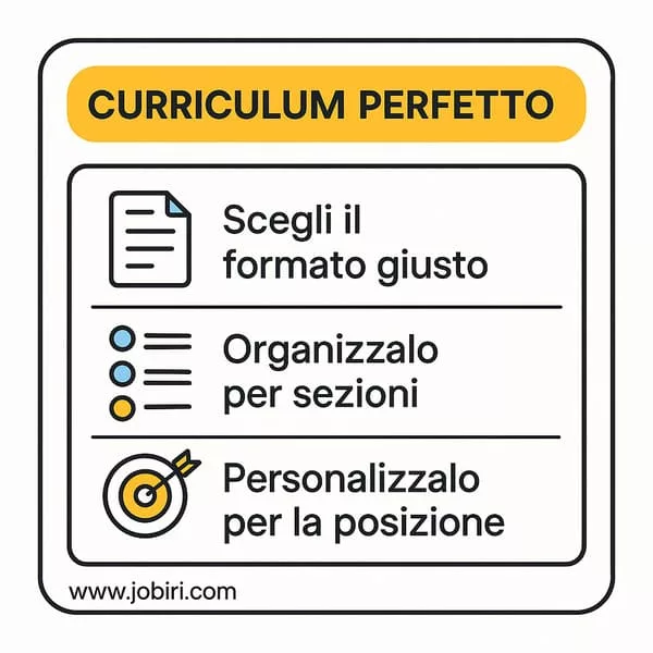 curriculum perfetto