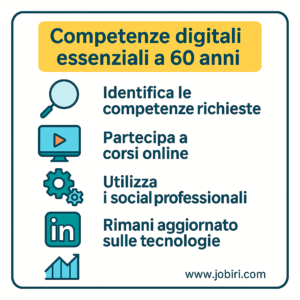 ricominciare lavoro 60 anni