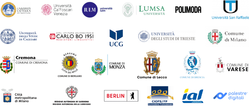 Una lista dei nostri partner istituzionali