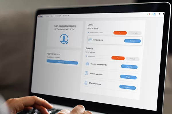 funzionalità Jobiri task
