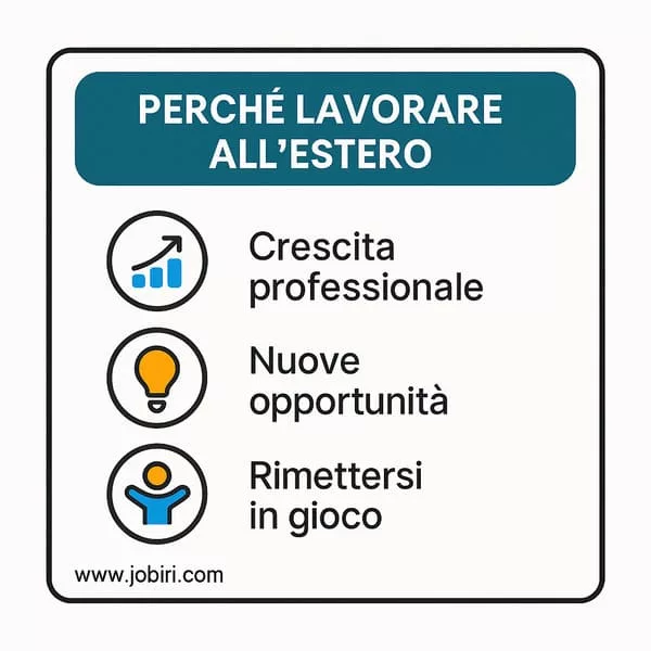  perche lavorare estero over 40