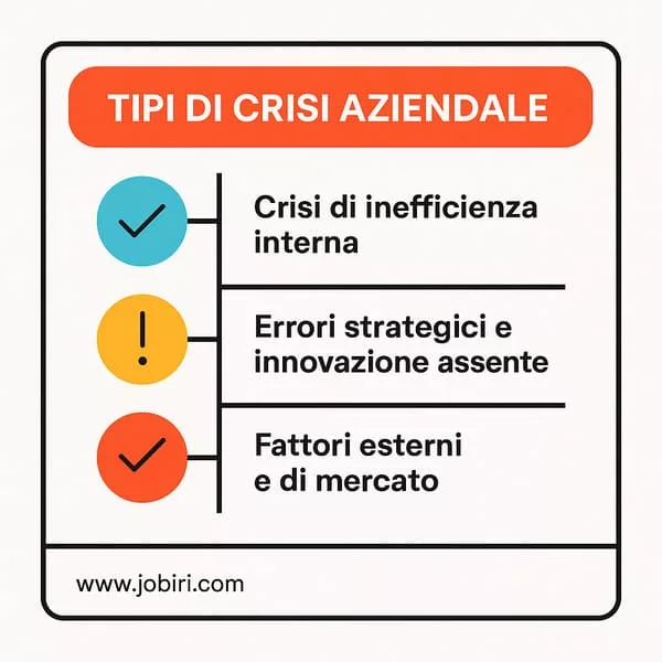 tipi crisi aziendale