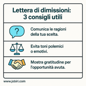 lettera dimissioni consigli