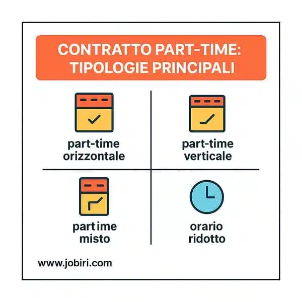 tipologie contratto part time