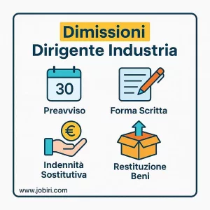 preavviso dimissioni dirigenti
