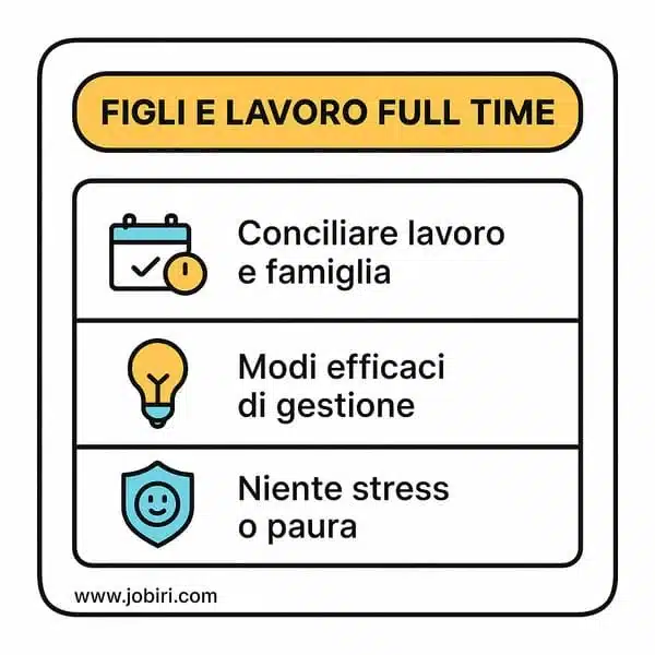 figli e lavoro full time