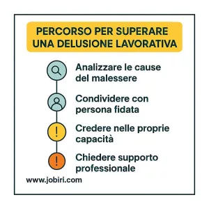 strategie delusione lavorativa