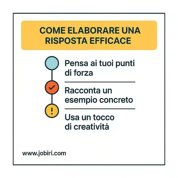 come elaborare risposta efficace
