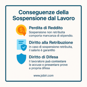 conseguenze sospensione lavoro