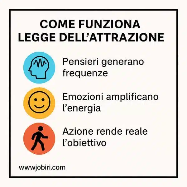 come funziona legge attrazione
