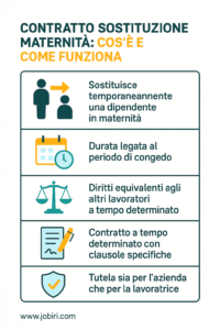 contratto sostituzione maternita