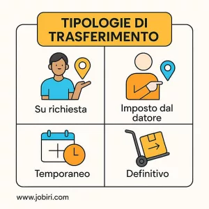 tipologie trasferimento lavoratore