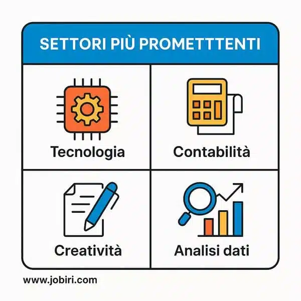 settori promettenti lavori non a contatto
