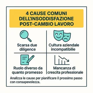 cause insoddisfazione