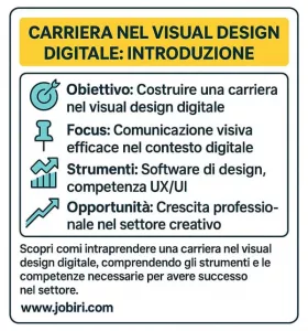 come costruire una carriera nel visual design digitale