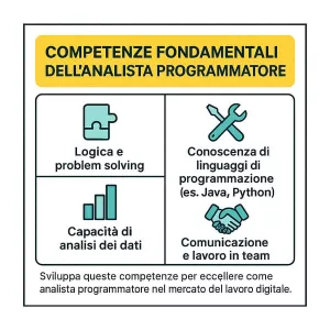 competenze analista programmatore