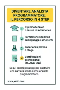 percorso analista programmatore