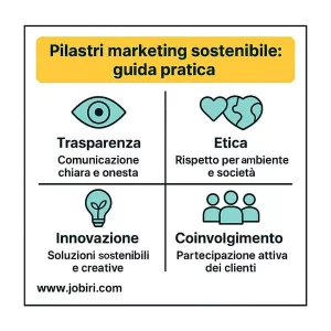 pilastri del marketing sostenibile