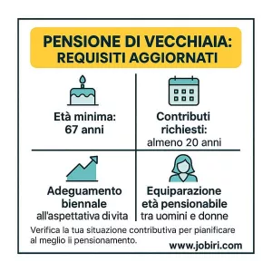 requisiti pensione vecchiaia