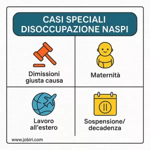 casi speciali disoccupazione naspi 