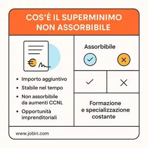 cos'è il superminimo non assorbibile 
