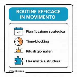 routine efficace lavoro mobilita
