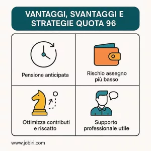 vantaggi svantaggi strategie quota 96 