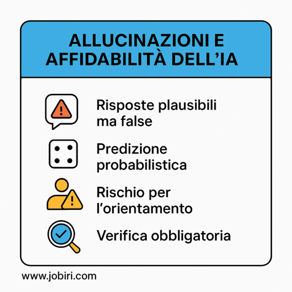 allucinazioni affidabilita ia