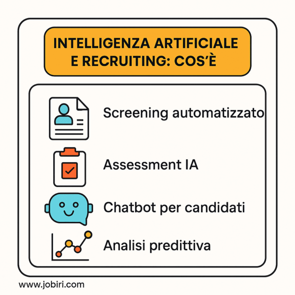 intelligenza artificiale recruiting cose