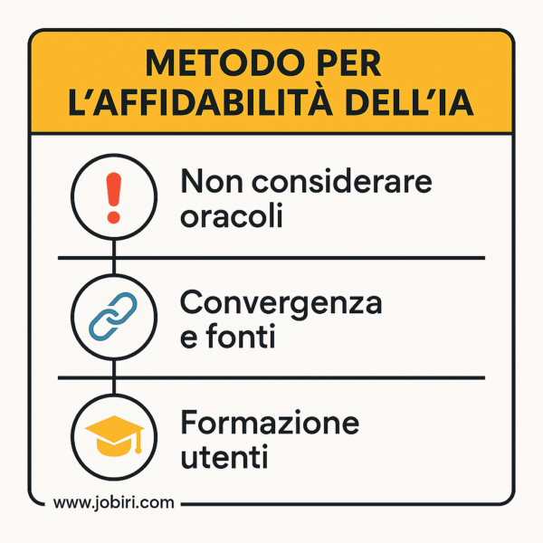 metodo affidabilita ia lista