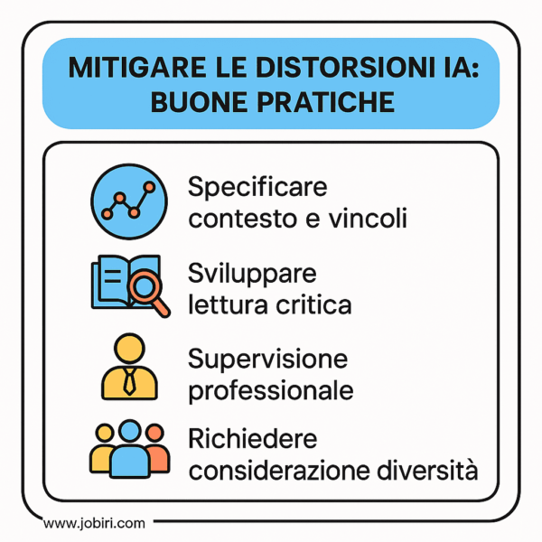 mitigare distorsioni ia pratiche
