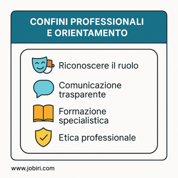 confini professionali orientamento