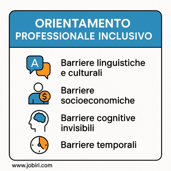 orientamento professionale inclusivo barriere