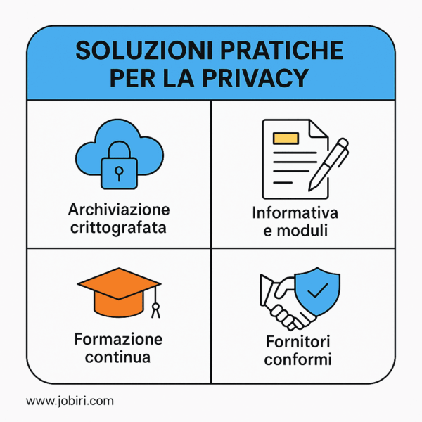 soluzioni privacy orientatori 
