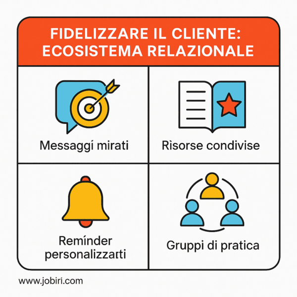 fidelizzare il cliente ecosistema relazionale 